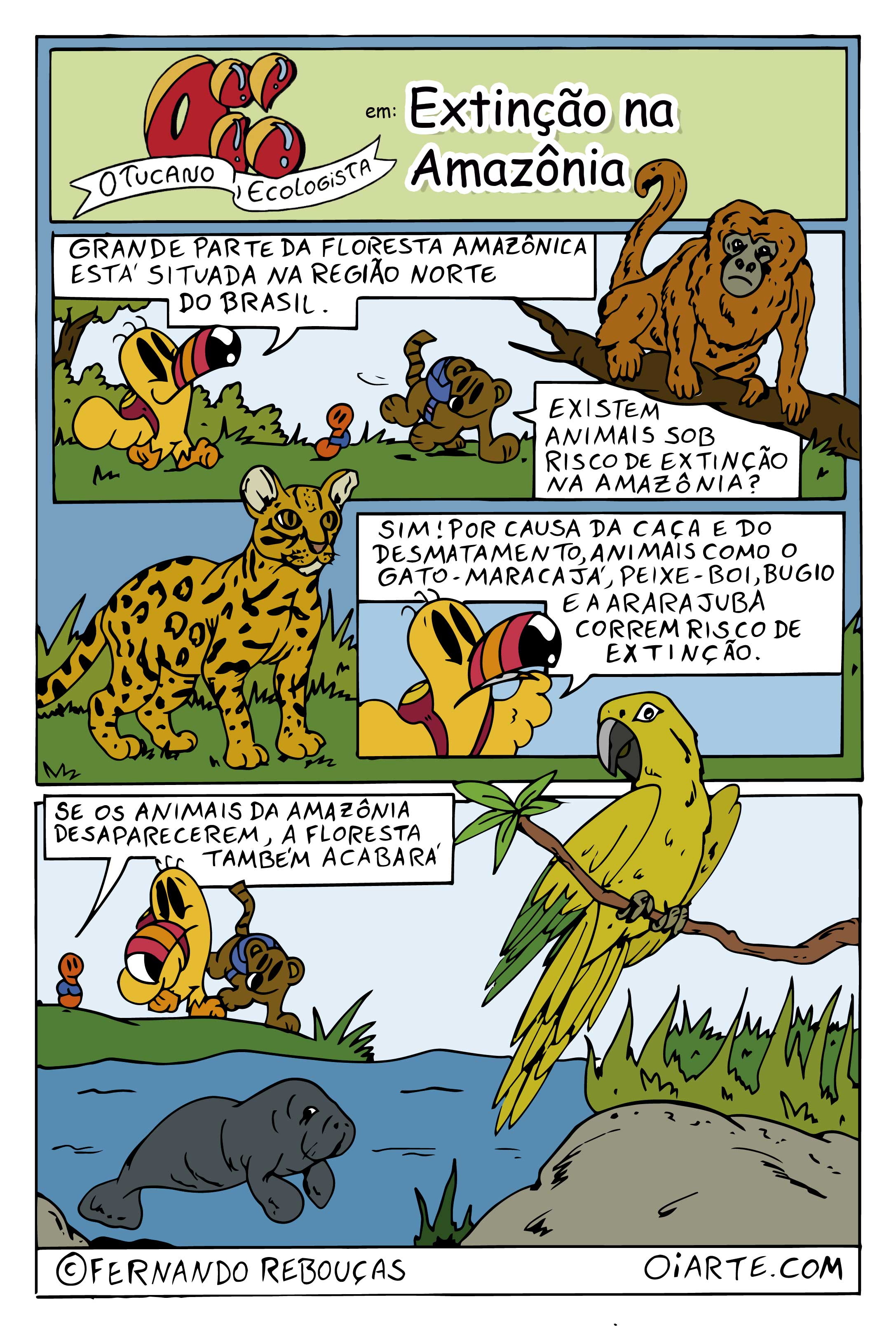 ecologia em quadrinhos